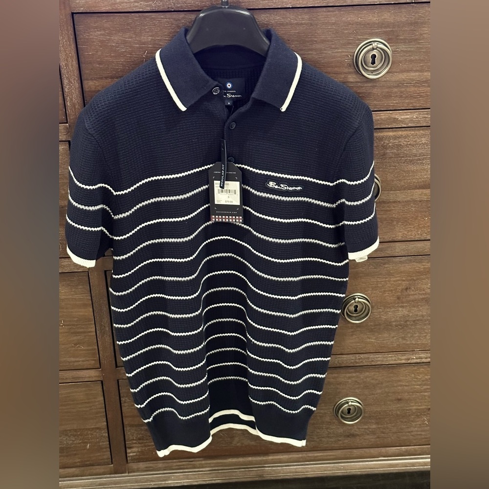 Ben Sherman Sweater Polo size small NWT